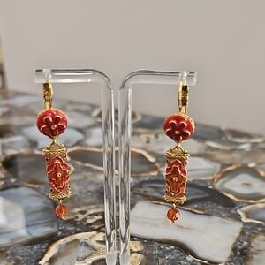 Joan Rivers Leverback Earrings